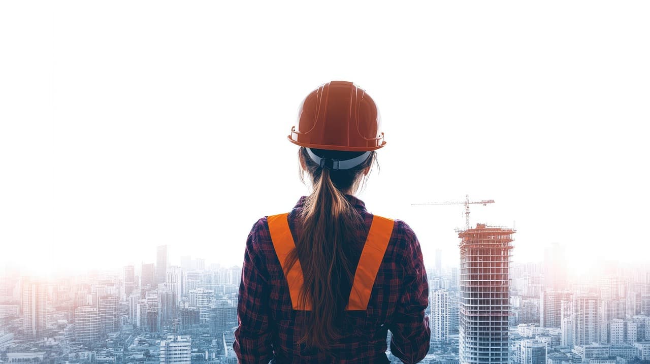 Construction woman